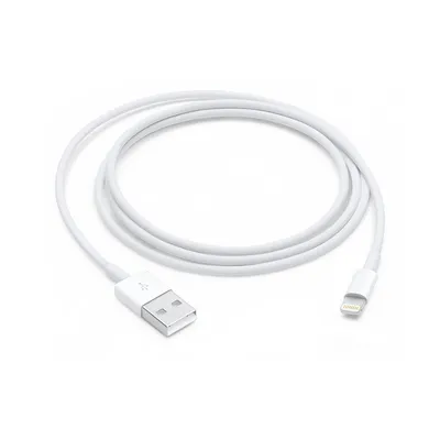Cable Apple Lightning a USB-A 1 m Blanco (MXLY2ZM/A)