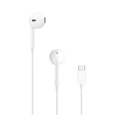 Auriculares con cable Apple EarPods USB-C Blanco (MTJY3ZM/A)