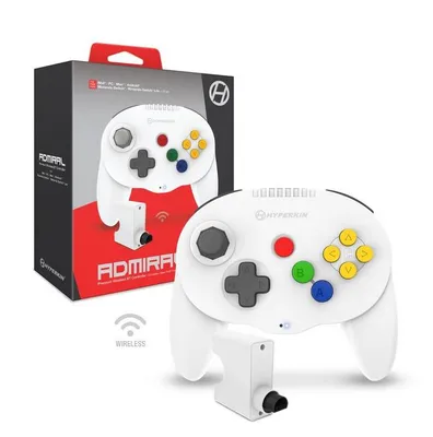 HYPERKIN CONTROLLER WIRELESS ADMIRAL PREMIUM WHITE