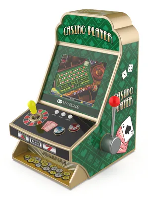 MY ARCADE MICRO PLAYER CASINO PORTABLE GAMING SYSTEM