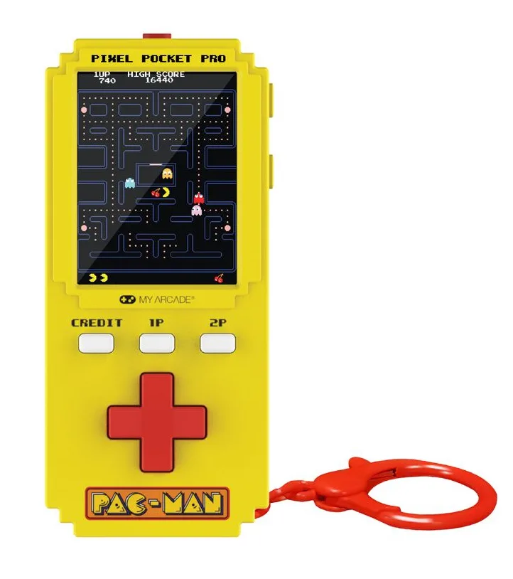 MY ARCADE PIXEL POCKET PRO PAC-MAN GAMING SYSTEM