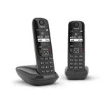 GIGASET WIRELESS PHONE AS690 DUO BLACK (L36852-H2816-D201) — imagen 2