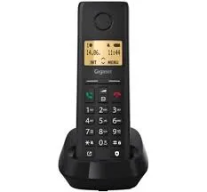 GIGASET WIRELESS PHONE BASIC 100 BLACK (S30852-H3206-D201)