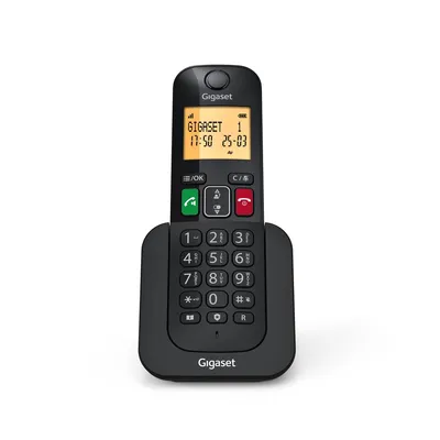 GIGASET WIRELESS PHONE ESSENTIAL 400 BLACK (S30852-H3009-D201)