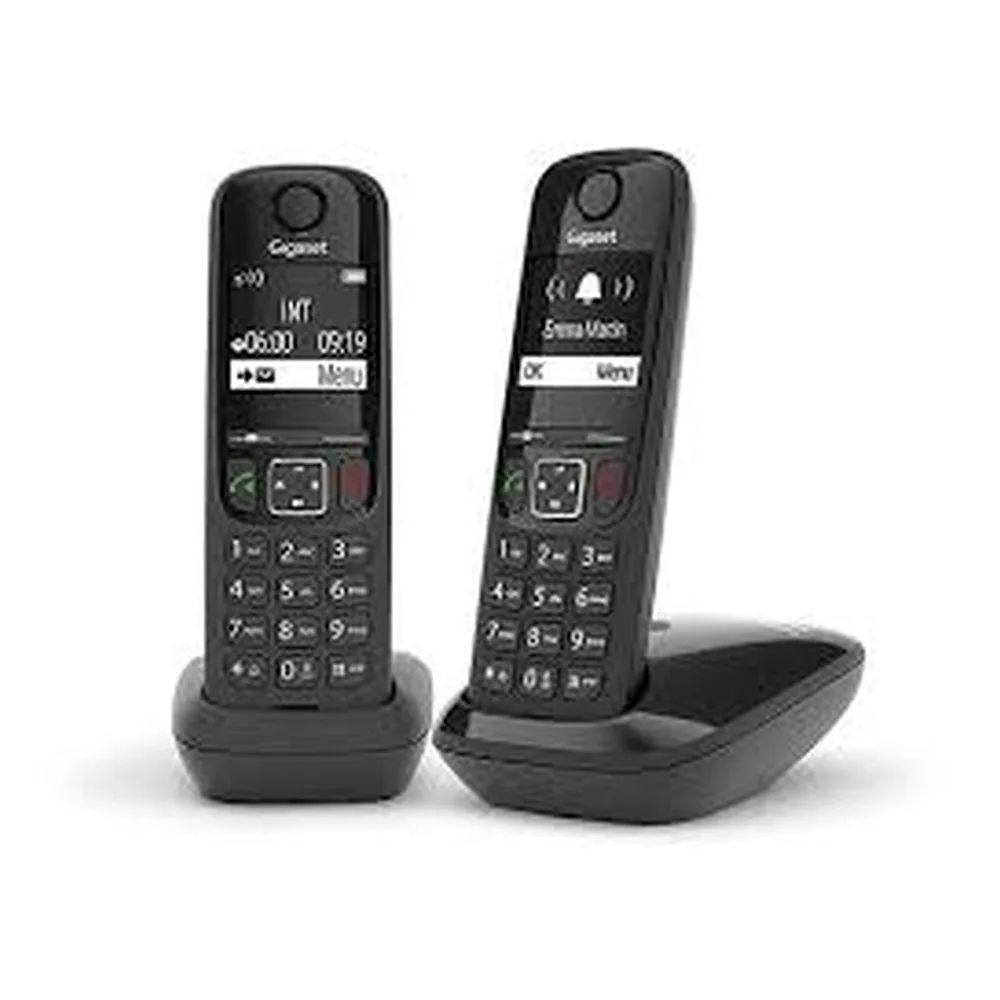 GIGASET WIRELESS PHONE ESSENTIAL 300 DUO BLACK (L36852-H3211-D201)