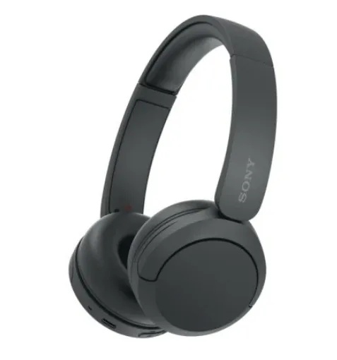 SONY WHCH520B HEADPHONES BT MIC 60H BLACK