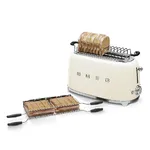 SMEG TOASTER 2X4 50´STYLE CREAM TSF02CREU — imagen 3