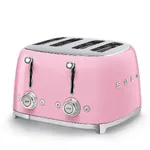 SMEG TOASTER 4X4 50´STYLE PINK TSF03PKEU — imagen 1