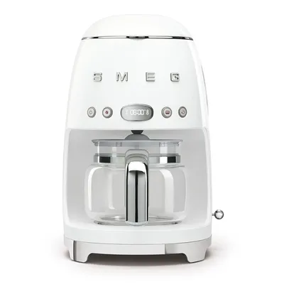 Cafetera de goteo Smeg 50's Style DCF02WHEU 1,4 L 10 tazas Blanco