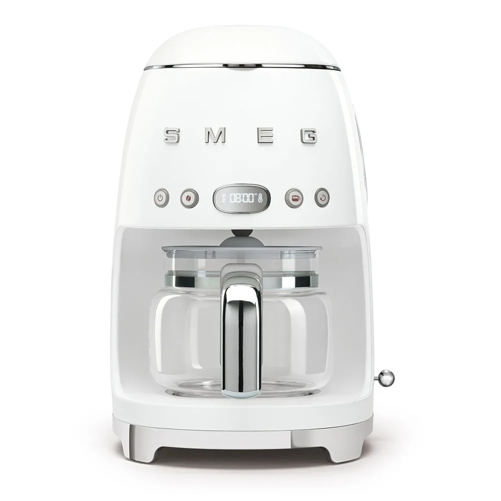 Cafetera de goteo Smeg 50's Style DCF02WHEU 1,4 L 10 tazas Blanco