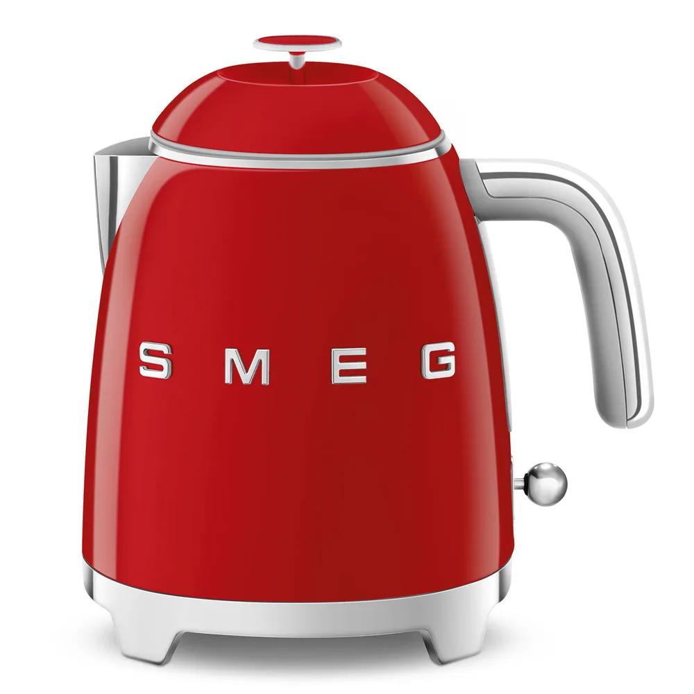 Hervidor de agua mini Smeg 50's Style KLF05RDEU 0,8 L 1400 W Rojo