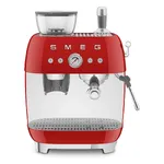 SMEG ESPRESSO MACHINE 50'STYLE WITH INTEGRATED GRINDER RED EGF03RDEU — imagen 1