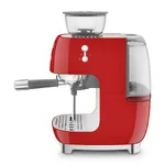 SMEG ESPRESSO MACHINE 50'STYLE WITH INTEGRATED GRINDER RED EGF03RDEU — imagen 2