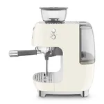 SMEG ESPRESSO MACHINE 50'STYLE WITH INTEGRATED GRINDER CREAM EGF03CREU — imagen 4
