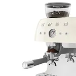 SMEG ESPRESSO MACHINE 50'STYLE WITH INTEGRATED GRINDER CREAM EGF03CREU — imagen 5