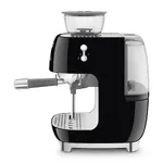 SMEG ESPRESSO MACHINE 50'STYLE WITH INTEGRATED GRINDER BLACK EGF03BLEU — imagen 4