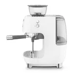 SMEG ESPRESSO MACHINE 50'STYLE WITH INTEGRATED GRINDER WHITE EGF03WHEU — imagen 4