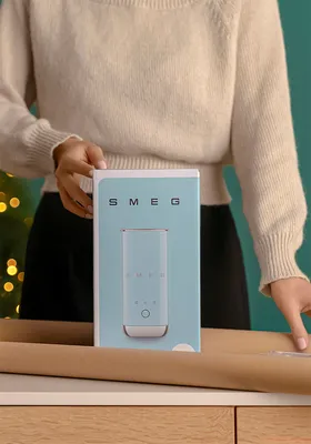 Espumador de leche Smeg 50's Style MFF02PBEU 500 W Azul pastel