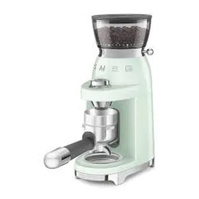 SMEG COFFEE GRINDER 50'STYLE PASTEL GREEN CGF03PGEU