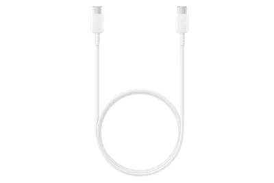 SAMSUNG CHARGING CABLE TYPE-C TO TYPE-C 1M/EP-DA705BWE WHITE