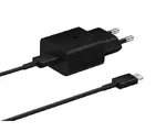 SAMSUNG POWER WALL CHARGER 15W USB-C BLACK + CABLE USB-C TO USB-C 1M BLACK EP-T1510XBEGEU — imagen 4