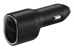 SAMSUNG POWER CAR CHARGER DUAL USB-C 25W + USB 15W BLACK EP-L4020NBEGEU — imagen 1