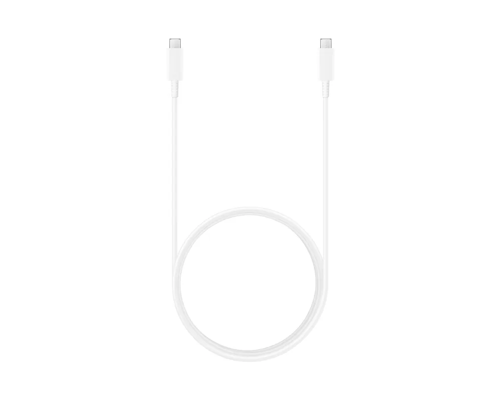 Cable Samsung USB-C a USB-C 5 A 1,8 m Blanco
