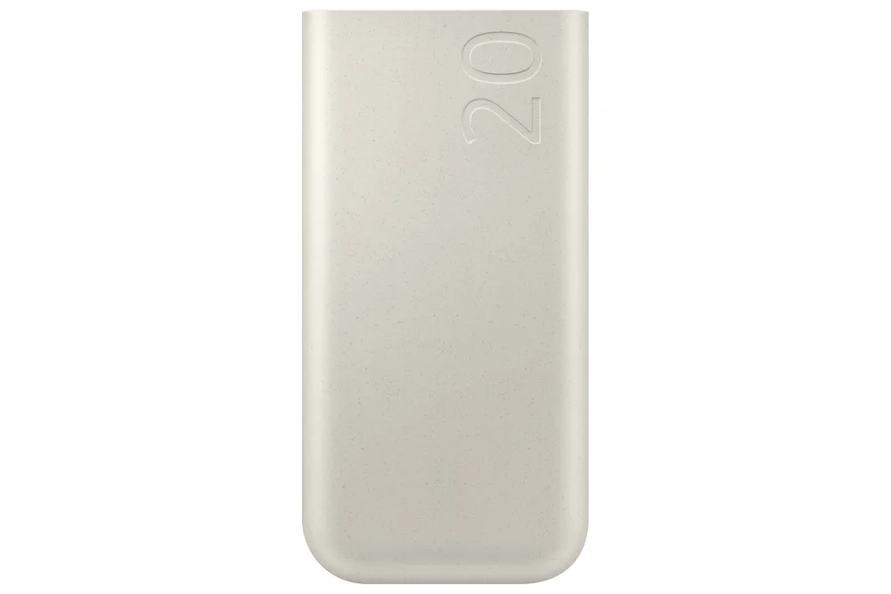 Batería externa Samsung 20.000 mAh 45 W con 3 USB-C Beige